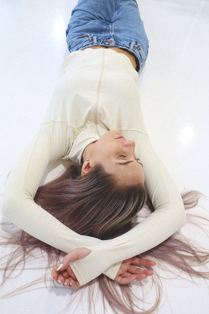 ALIGNED LONG SLEEVE ZIP