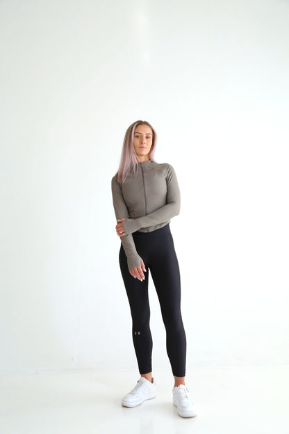 ALIGNED LONG SLEEVE ZIP